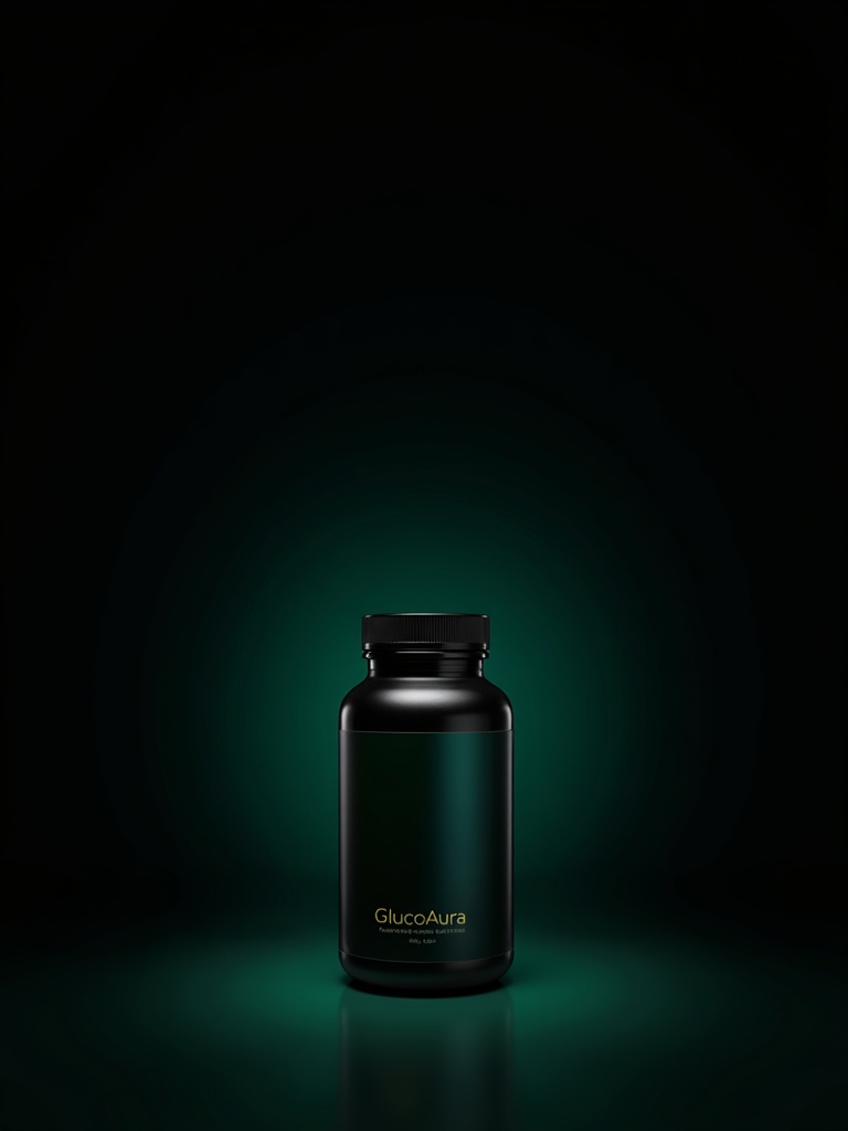 GlucoAura Supplement Bottle